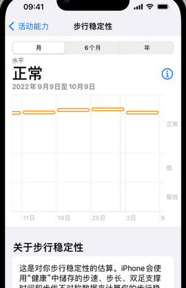 运城iPhone手机维修如何在iPhone开启'步行稳定性通知'