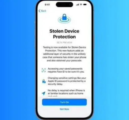 运城苹果授权维修店分享被盗设备保护功能开启方法 
